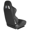 Spec-D Tuning Racing Seat - Black With Blue Pvc With White Stitching  - Right Side RS-2254R